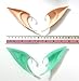Lena Gaga Elf Ears Women Anime Cosplay Costume Green Fairy Long Tips