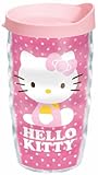Hello Kitty® Dots Wrap Wavy 10-Ounce Tumbler with Pink Lid