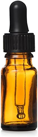 Sanctum Aromatherapy Empty Bottles 10ml Amber Pipetter, Case of 24