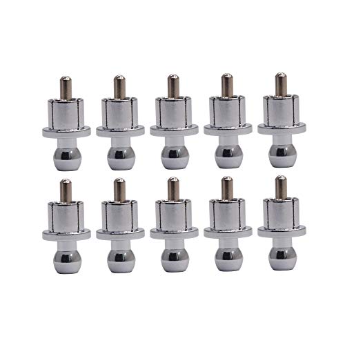 RCA Noise Stopper Caps,RCA Connector Dust Proof Protector Cover 10PCS (Rhodium Plated)