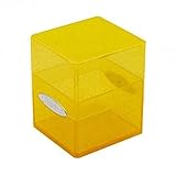 Ultra Pro - Glitter Yellow Satin Cube Deck