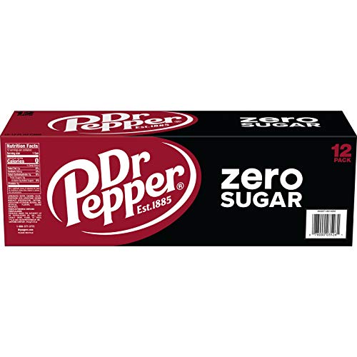 DR PEPPER ZERO SUGAR – 12 OZ, 12 PK