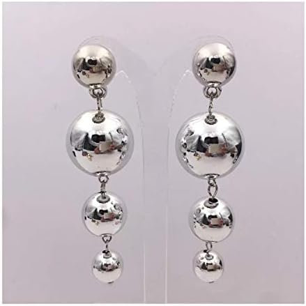 tianshiya Women's Fashion Earrings Large Size Y/S Letter Drop Earrings Metal Gold or Silver