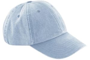 Beechfield Junior Low Profile Vintage Cap - Vintage Light Blue