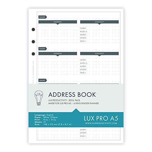 LUX PRO - Address Book