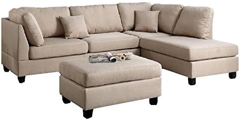Amazon Com Jbw Modern Contemporary Polyfiber Fabric Sectional