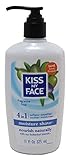 Kiss My Face 4-in-1 Moisture Shave Fragrance Free 11oz Pump