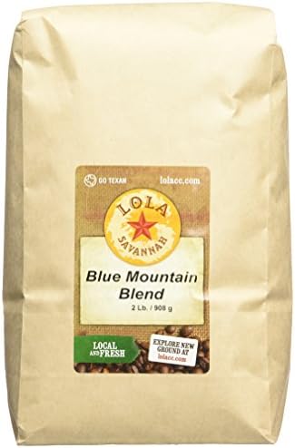 Lola Savannah Blue Mountain Blend Whole Bean, 2 Pound