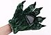 Hongyu Fashion Warm Adorable Unisex Plush Fancy Party Kigurumi Pet Panda Bear Cat Cartoon Animal Paw Claw Hand Gloves Women Men Green