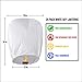 All Natural Shop 25 Pack Chinese Sky Lanterns - White, Eco Friendly, 100% Biodegradable. Wire-Free Paper Japanese Prime Paper Sky Lantern to Release in Sky.