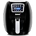 SUPER DEAL Zenchef 8in1 5.8QT Electric Air Fryer 1800W Family Size Oil Free w/Time & Temperature Control Dishwasher Safe Parts