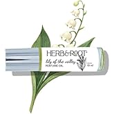Herb & Root Lily of the Valley Perfume for Women Oil Roll On | Light, Fresh Muguet Fragrance | Long-Lasting, Clean, Alcohol-Free Scent