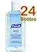 24 x Purell Hygenic Hand Sanitizer Gel / Rub 118ml 4oz Personal Pump Bottles Used by Hospitals