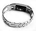 Watch Accessories Wristband Metal Adjustable Replacement Bands for Fitbit Charge 2/Fitbit Charge 2 Band