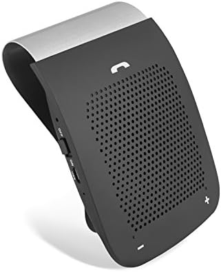 APEKX Hands-free Bluetooth In-car Speakerphone, Wireless Car Kit Sun Visor Speaker
