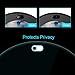 LANMU Screen Protector Webcam Cover for Echo Spot,High Definition Screen Protector for Echo Spot with Webcam Cover (2 Screen Protector 1 Webcam Cover)