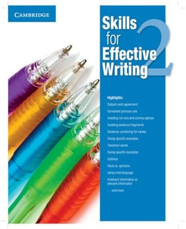 Skills for Effective Writing Level 1 Student's Book: Cambridge