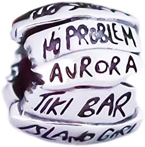 Beach Signs Sterling Silver Bead Charm S925, Wooden Beach Signs, No shoes, No shirt, No problem, Gone surfing, charm, bead, Beach Summer Hawaii Jewellery, Pandora bracelet compatible