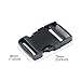 Multi-size Side Release Buckles Heavy Duty Plastic Buckles Quick Release Buckle (38 mm,6 PCS)