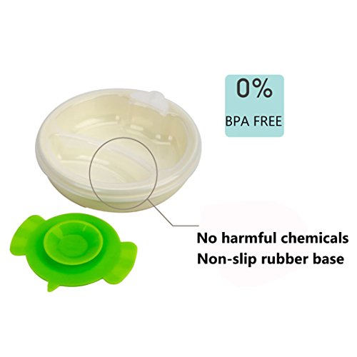 Naimo Baby Keeping Warm Stay Put Suction Bowl Suction Warming Plate - Thumbnail 4