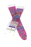 PerFit Swatch Replacement Watch Band, 17mm to fit Originals Gent and others, Purple Swirl
