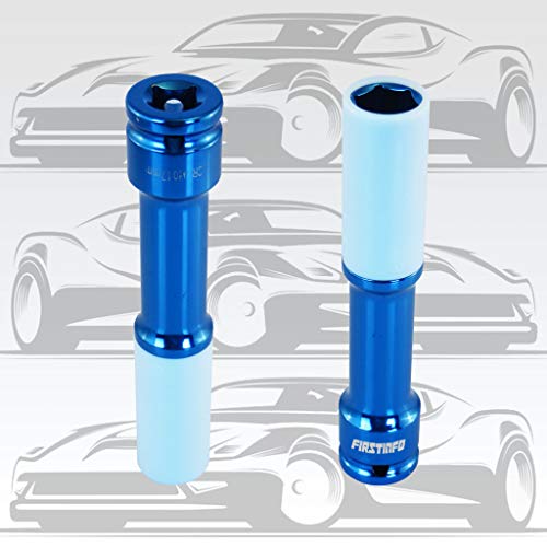 FIRSTINFO 1/2-Inch Drive 17mm Long Thin Wall Wheel Protector CR-MO Impact Socket