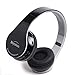New Beyution BT513black Bluetooth Wireless Headphones Headset--bluetooth V4.1 Version---with Retail Package