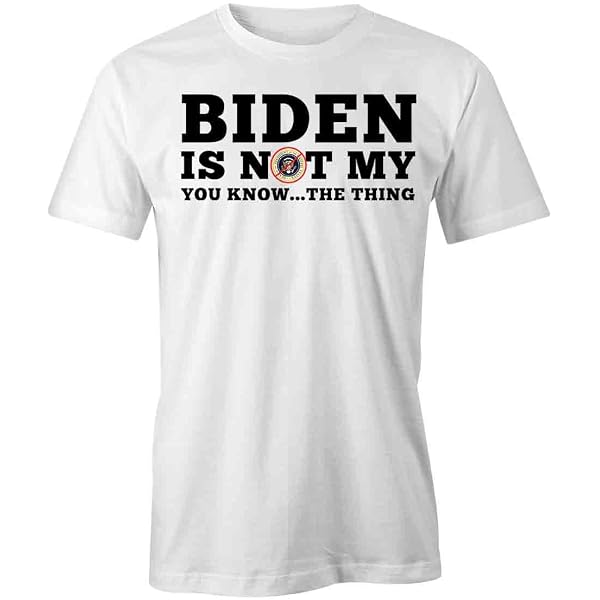 FJB FCK Joe Biden T-Shirt - White Political Graphic Tee, 100% Cotton Printed Shirt - View #7