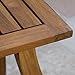 GDFStudio Outdoor Accent Side Table | Acacia Wood