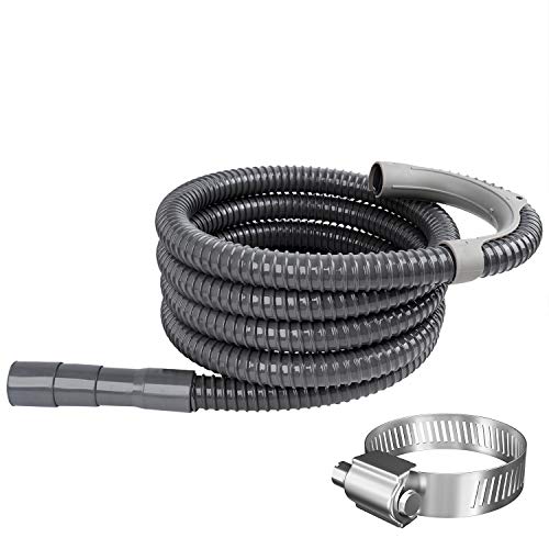 HOSOM 12FT Universal Washing Machine Drain Hose with Clamp, Compatible