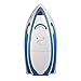 BEST_SELLER Travel Iron Compact Turbo Steam Non Stick Soleplate Anti-drip/Slip with Shot of Vertical Feature and 360-degree Swivel Cord, Dual Voltage Lightweight Best for Handle