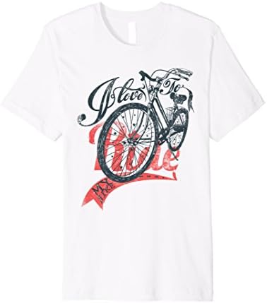 Lovely Urban Bike Shirts - I Love To Ride My Bike T-Shirt
