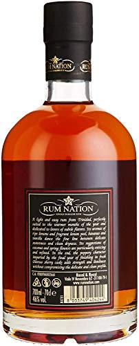 Rum Nation Trinidad 5 Jahre Oloroso Sherry Rum 0,7 Liter – Bild 3