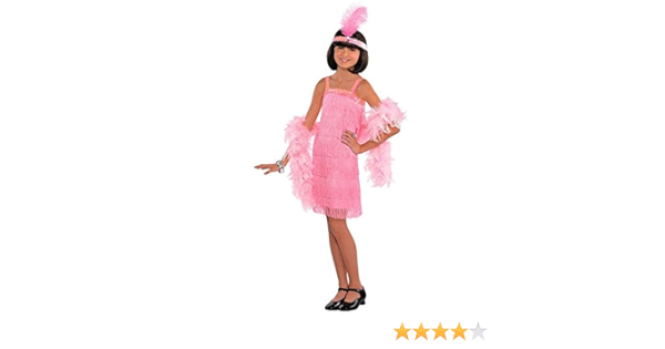 white flapper costume