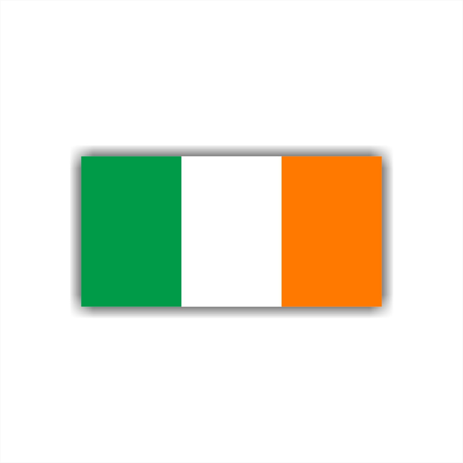 Womaha 30 Sheets Ireland Flag Temporary Tattoos Fans Face Tattoo Stickers for Adults Kids Group Activity Props
