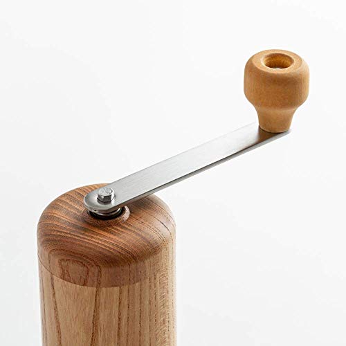 GYW-YW Manuelle Kaffeemühle Handschleifer Massivholz Kaffeeschleifkern Dicke Einstellbare Taschenschleifer Manuelle… – Bild 3