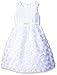 American Princess Girls' Buckle Dress with Ribbon Skirt