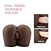 Y-NOT Male Masturbator Sex Toys Lifelike Ass Sex Doll Realistic Love Doll with Vagina and Anal Holes Pussy Anal Adult for Men Black
