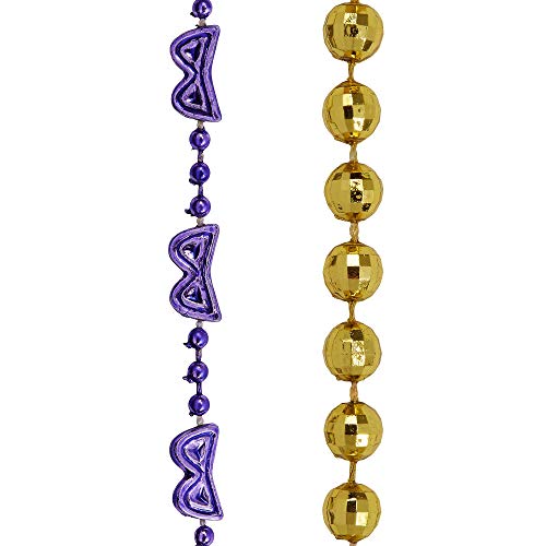 image for Party City Mardi Gras Bead Supplies, 30