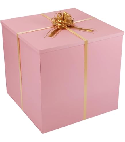 Amazon.com: Extra Large Gift Box with Lid 20x20x20 Inches, White