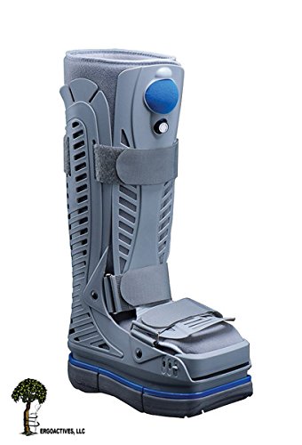 Shoebaum Air Cam/Fracture Boot with Shock Absorbers | Walker for Fracture Recovery, Protection and Healing After Foot or Ankle Injuries- Small/Medium 6-11.5 Adjustable - Thumbnail 4