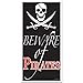 Beistle 50008 Beware of Pirates Door Cover primary