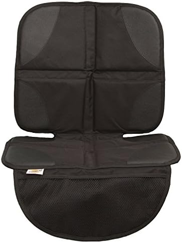Car Seat Protector By Carwear Essentials - Keeps Car Seats Clean and Damage-free - Latch Compatible - No-slip, Easy-install Construction - Sturdy Color-safe Design