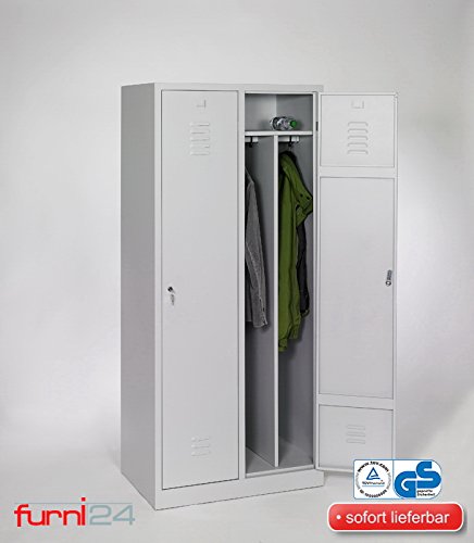 Furni 24 Garderobenschrank Schlie fach Spind Umkleideschrank furni-24-garderobenschrank-schlie-fach-spind-umkleideschrank