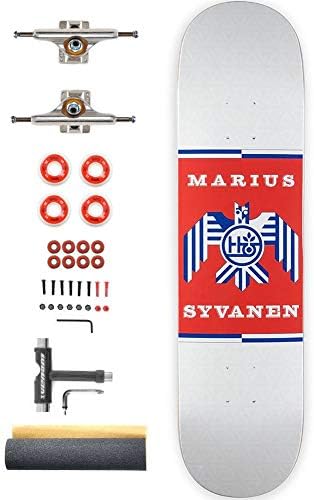 Habitat Marius Raptor Terratone x Independent Pro Custom Complete Skateboard - 8.0"