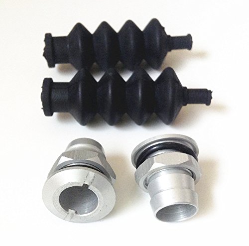 2Pcs Waterproof Push Rod Seals Rubber Bellow 10mm Aluminum Mount RC Boat RC#819 - Thumbnail 7