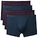 David Archy Men's 4 Pack Micro Modal Underwear Ultra Soft Trunks