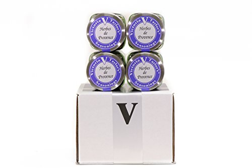 Herbes de Provence - SEASONS CHICKEN, FISH, VEGETABLES, and DIPPING OIL - DELICIOUS! Seven spices blended to give maximum flavor. FOUR PACK! VICTORIA TAYLOR'S BY VICTORIA GOURMET. - Thumbnail 3