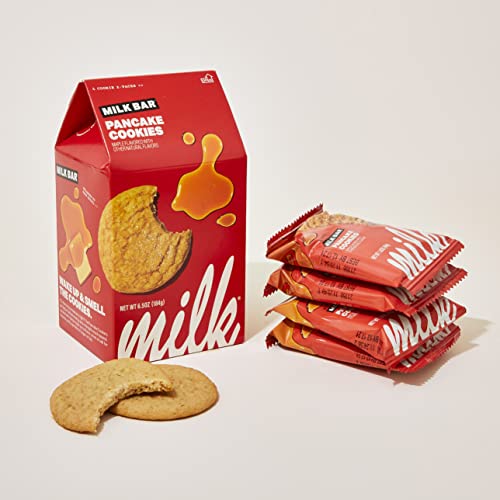 MILK BAR Pancake Sugar Cookie with Butter and Maple Syrup, Soft Baked