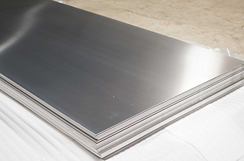 (2) pieces of 304 Stainless Steel Sheets, 24Ga. 48